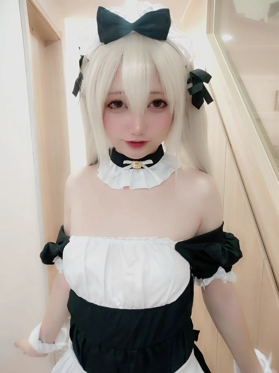 NAGISA魔物喵[fantia] – 妹のメイド服 [2P2V-1.71GB]